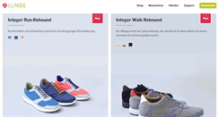Desktop Screenshot of lunge.com