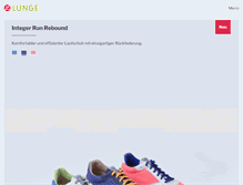 Tablet Screenshot of lunge.com