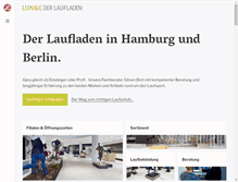 Tablet Screenshot of lunge.de
